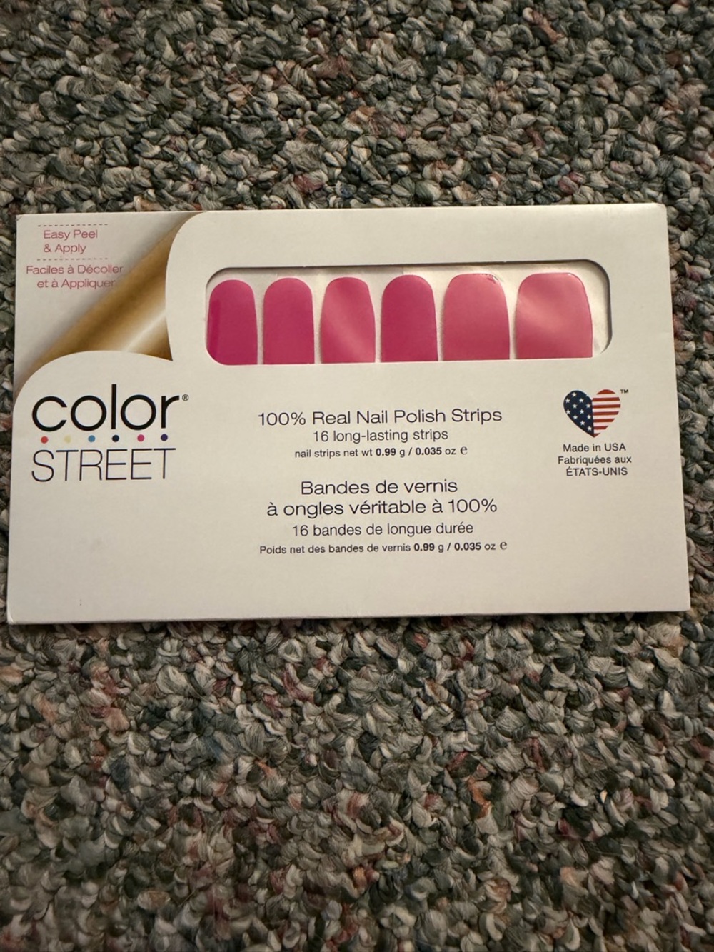 Color Street Key West is Best Hot Pink Nail Polish Strips
